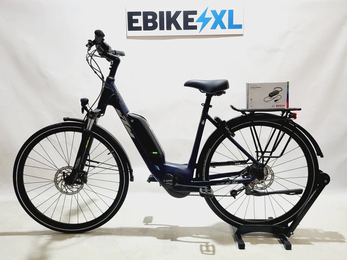 KTM Macina Fun A520 Bosch Active Line Plus Middenmotor Lage instap Blauw 51cm M