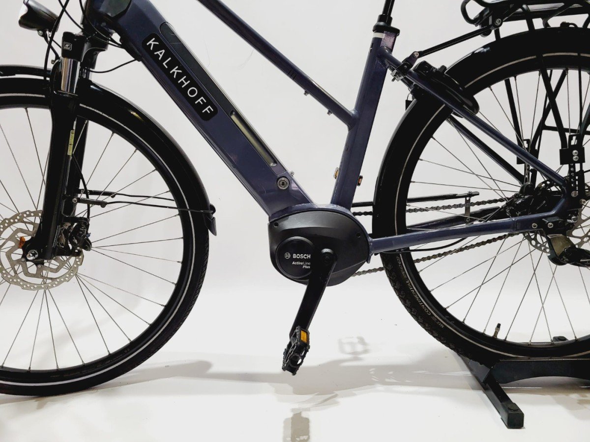 Kalkhoff Agattu 4.B Move BLX Bosch Active Line Plus Middenm, Donkerblauw