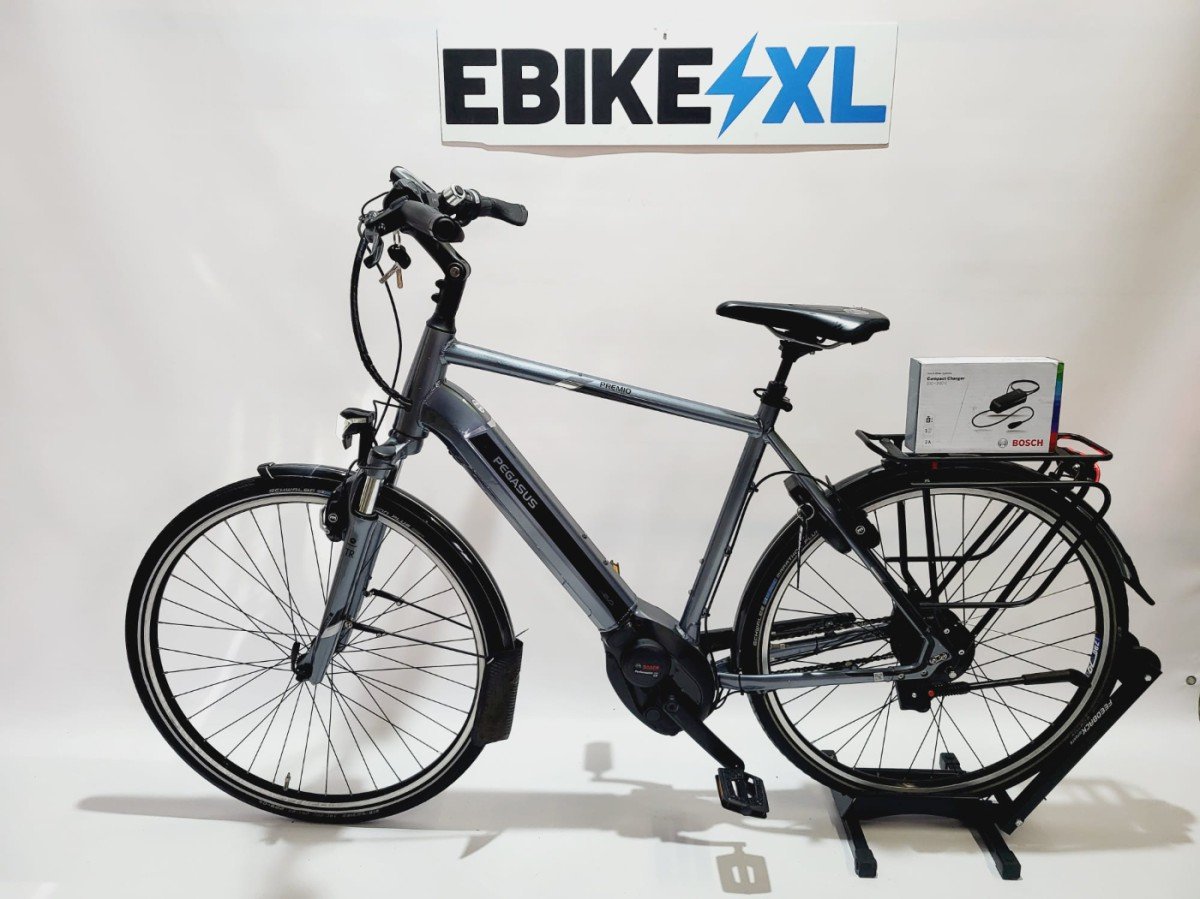 Pegasus PREMIO EVO 10 Bosch Perfomance Line CX Middenmotor Heren Grijs 58cm M