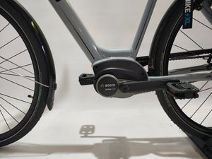 (OP BESTELLING) NIEUW! PUCH CITY 4.0 Bosch Active Line Middenmotor Lage instap Grijs 54cm M