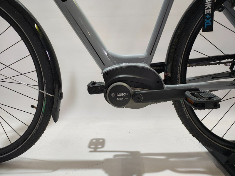 (OP BESTELLING) NIEUW! PUCH CITY 4.0 Bosch Active Line Middenmotor Lage instap Grijs 54cm M