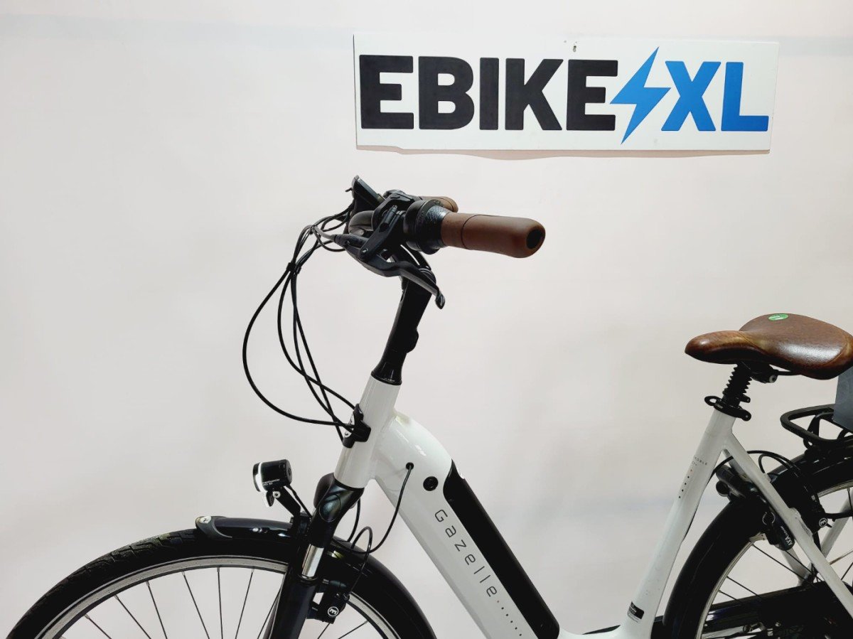 Gazelle Grenoble C7+ Bosch Active Line Plus Middenmotor Lage instap Wit 57cm L