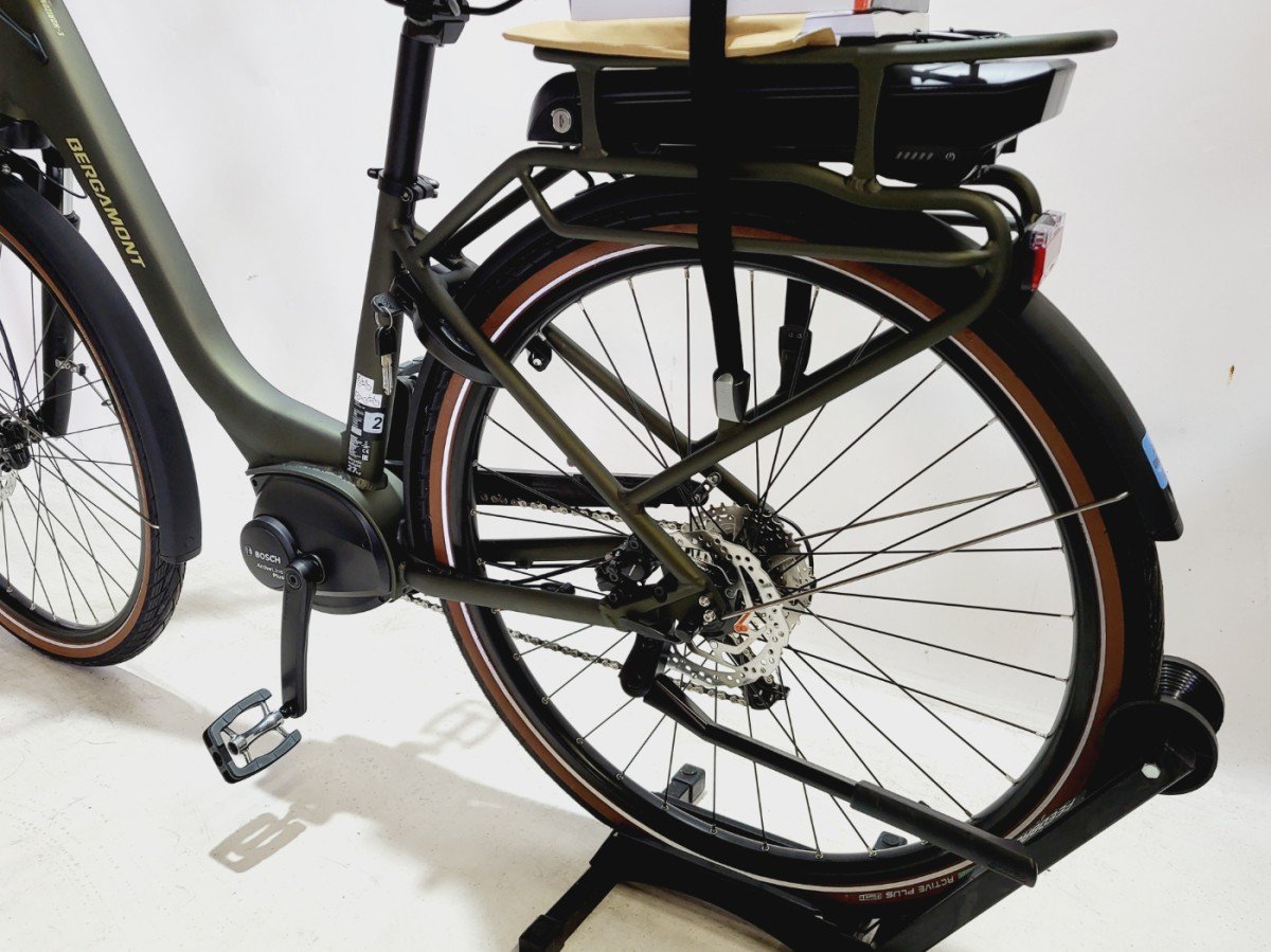 Bergamont E-Horizon 5RT Bosch Active Line Plus Middenmotor Lage instap Groen M (OP BESTELLING)