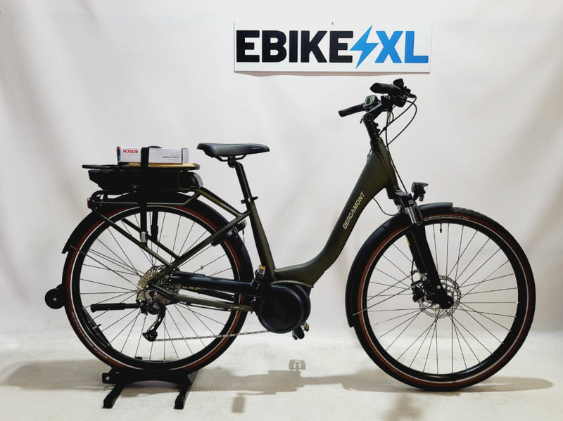 Bergamont E-Horizon 5RT Bosch Active Line Plus Middenmotor Lage instap Groen M (OP BESTELLING)