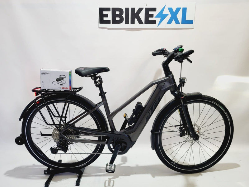 DEMO KTM Macina Style X Pro Bosch Performance Line CX Mixed Donkergrijs 46cm S