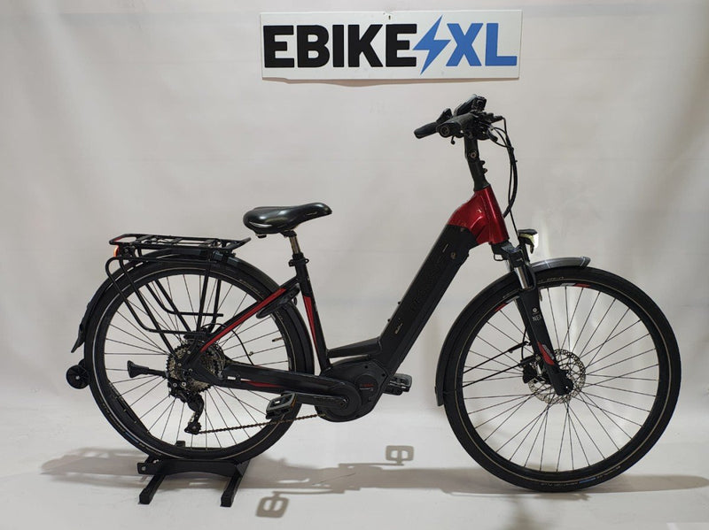Pegasus Premio EVO E10 Bosch Performance Line CX Middenmot Lage instap Rood / Zwart 45cm S