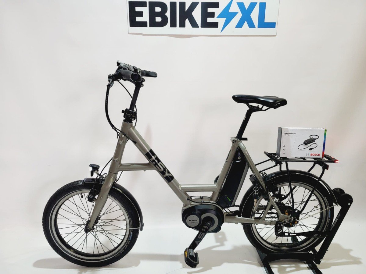 I:SY A-01 Bosch Active Line Middenmotor Goud, elektrische fiets, zijaanzicht