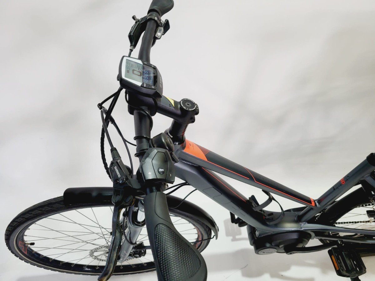 Cube Touring Bosch Active Line Middenmotor Mixed Donkergrijs 50cm M