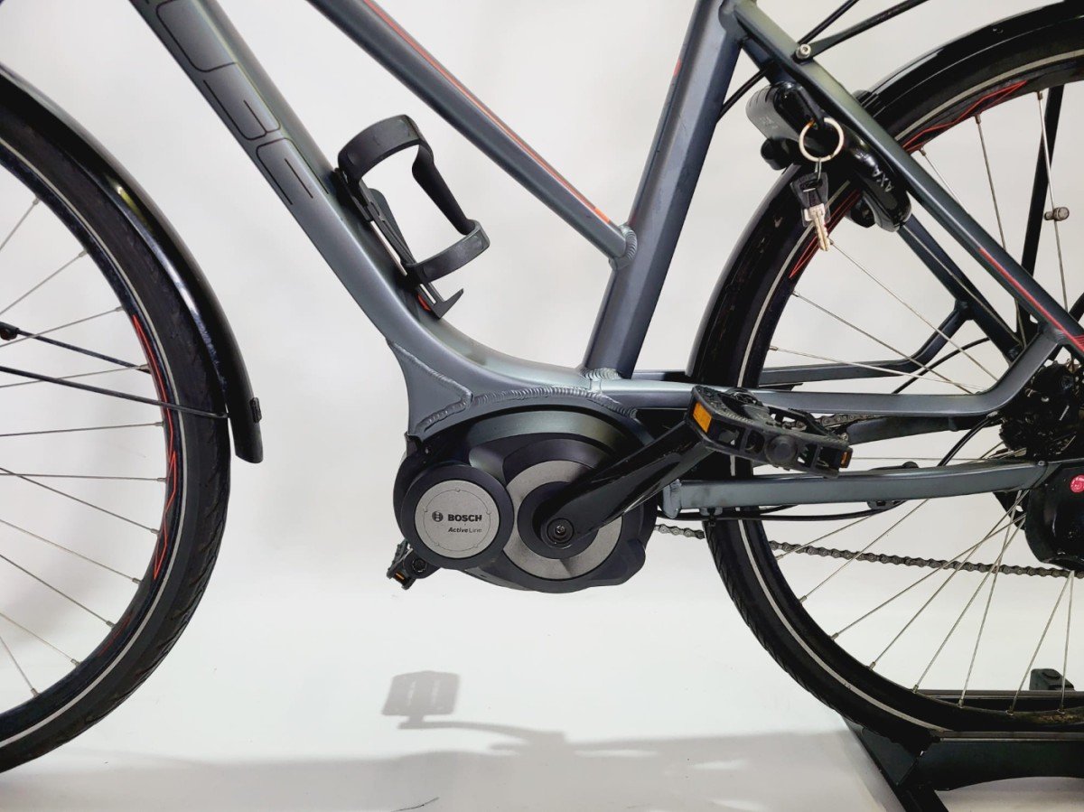 Cube Touring Bosch Active Line Middenmotor Mixed Donkergrijs 50cm M