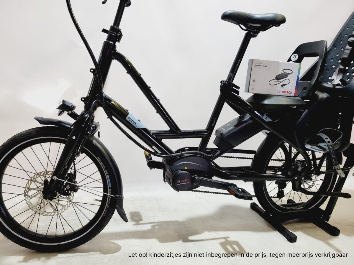 Tern Quick Haul P5i Bosch Perf Line Middenmotor Zwart