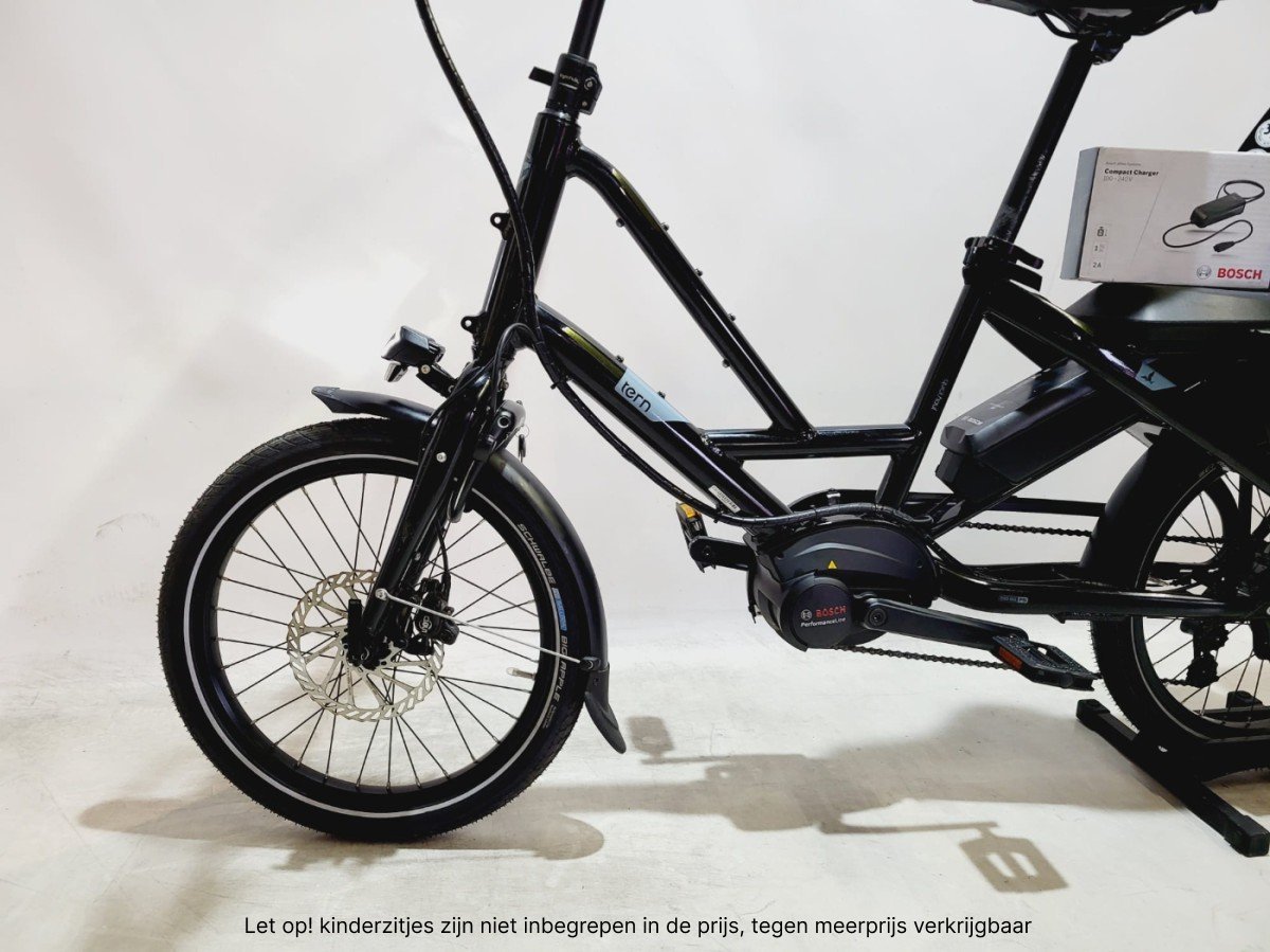 Tern Quick Haul P5i Bosch Perf Line Middenmotor Zwart