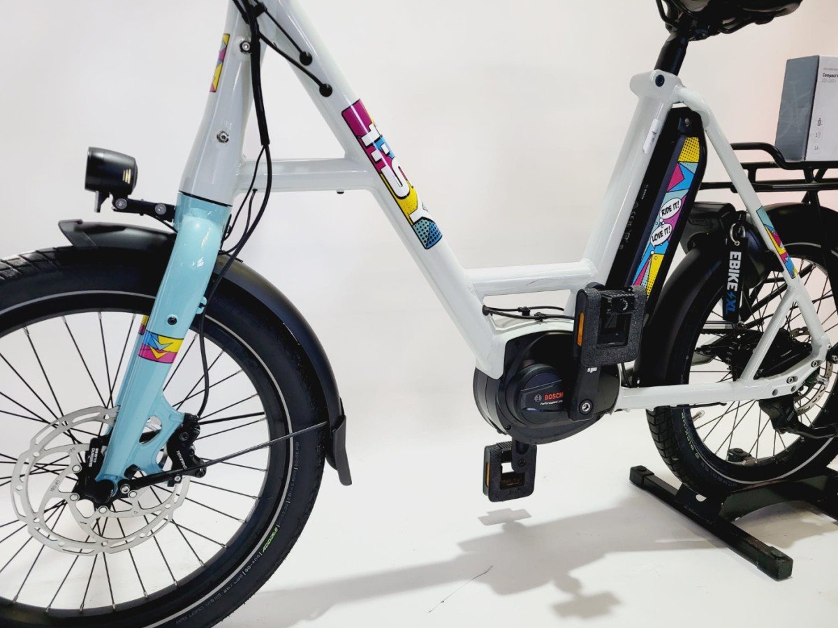 I:SY POP ART E5 ZR RT Bosch Performance Line Middenmoto Mixed Wit