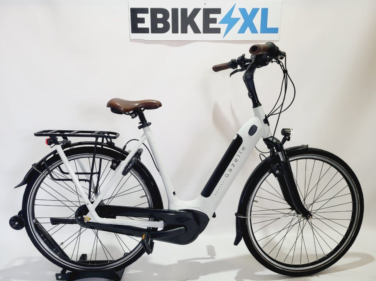 Gazelle VERKOCHT Grenoble C7+ Bosch Active Line Plus Midde Lage instap Wit 57cm L