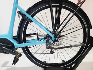 NIEUW Trek Verve+ 2 Bosch Performance Line Middenmotor Lage instap Lichtblauw 50cm M