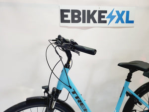 NIEUW Trek Verve+ 2 Bosch Performance Line Middenmotor Lage instap Lichtblauw 50cm M
