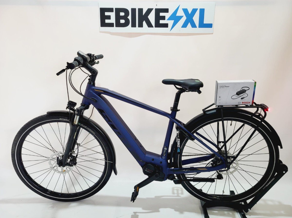 Scott Sub E-Ride Tour 10 Bosch Performance Line Middenmo Heren Blauw 48cm S