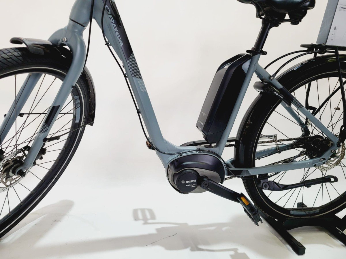 Orbea Optima Bosch Active Line Plus Middenmotor Lage instap Grijs 53cm
