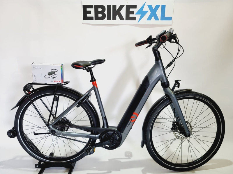 Koga E-Nova Evo PT Bosch Active Line PLus Middenmotor Lage instap Grijs 53cm M
