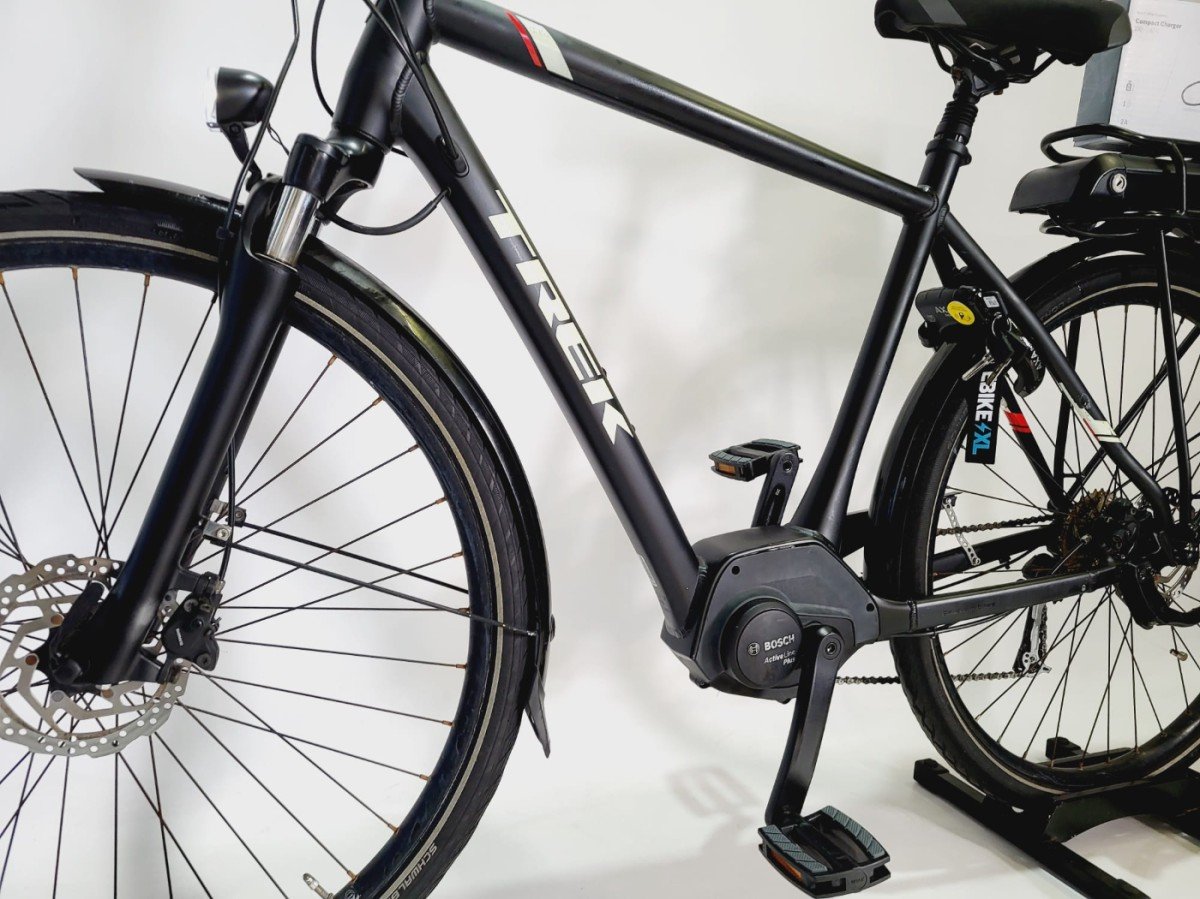 Trek TM2+ Bosch Active Line Plus Middenmotor Heren Zwart 55cm M