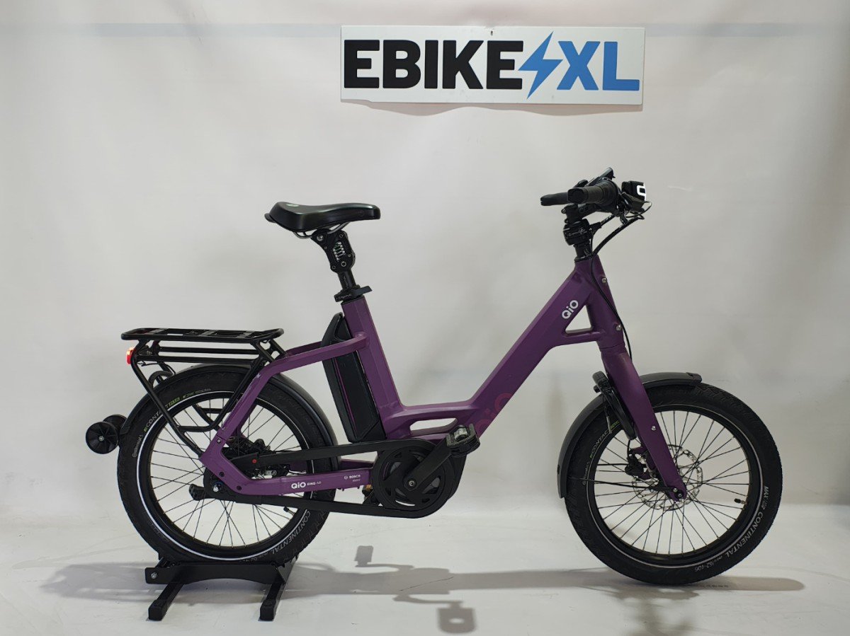 Qio EINS A8 Bosch Active Line Middenmotor Paars
