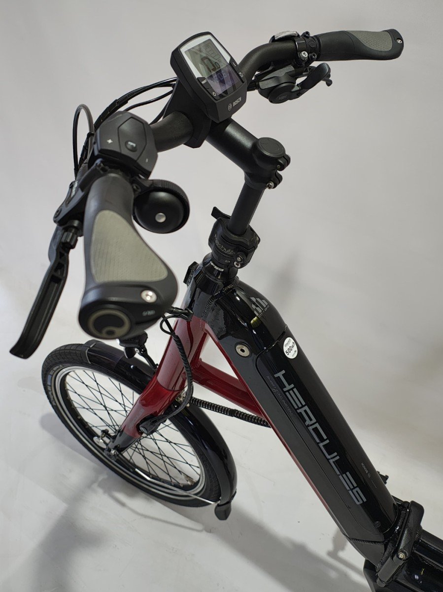 Hercules Rob Fold Pro Bosch Active Line Plus Middenmotor Zwart / Rood