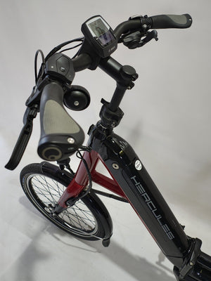 Hercules Rob Fold Pro Bosch Active Line Plus Middenmotor Zwart / Rood