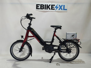 Hercules Rob Fold Pro Bosch Active Line Plus Middenmotor Zwart / Rood