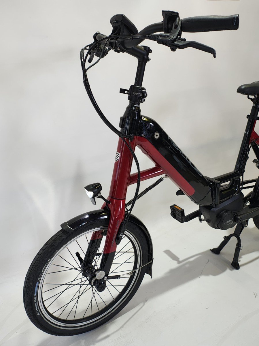Hercules Rob Fold Pro Bosch Active Line Plus Middenmotor Zwart / Rood