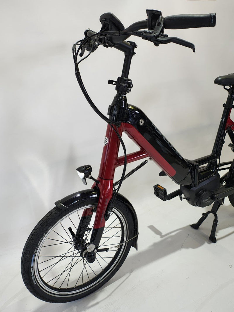 Hercules Rob Fold Pro Bosch Active Line Plus Middenmotor Zwart / Rood
