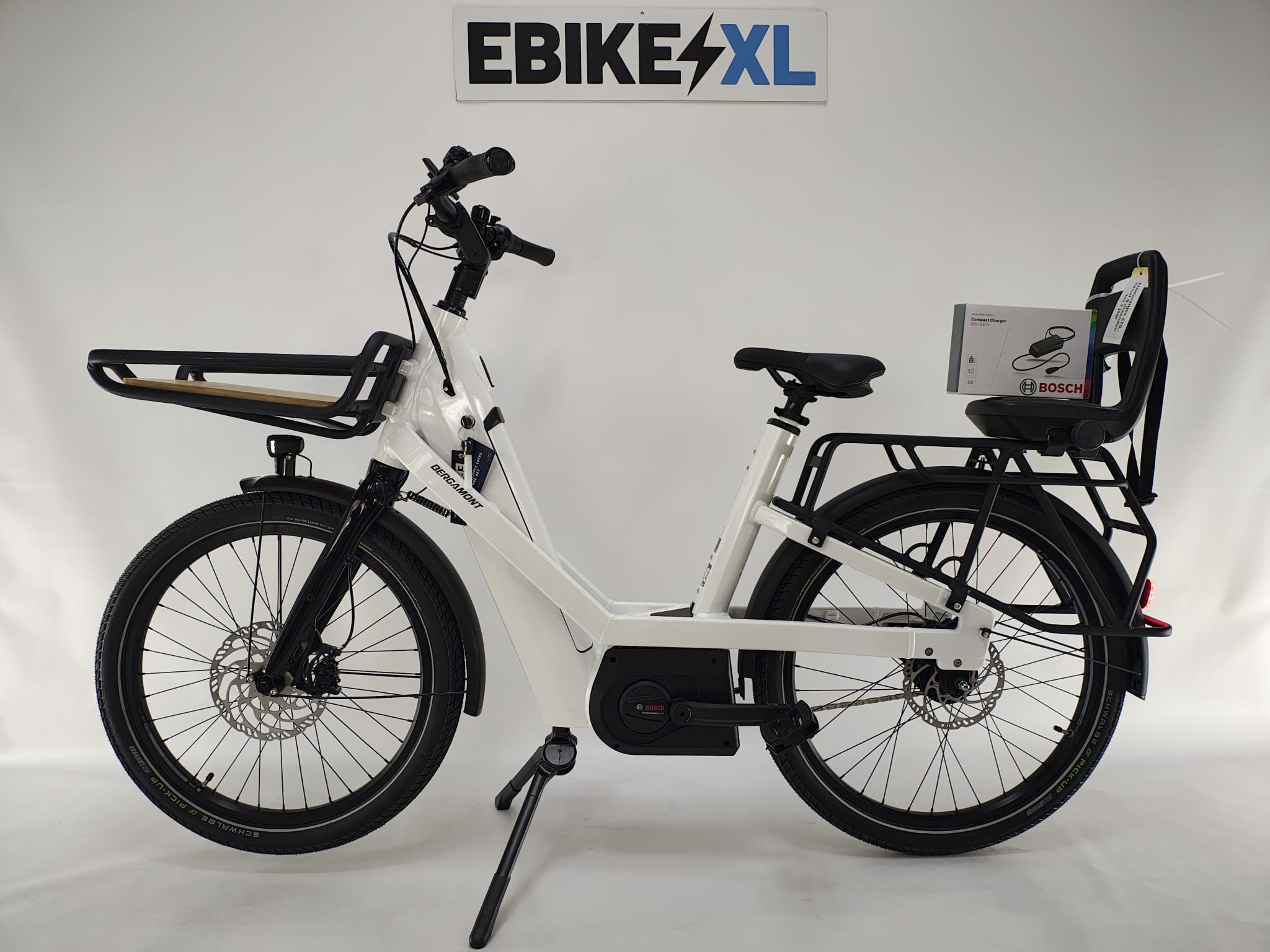 NIEUW Bergamont e-Cargoville Bakery Expert Bosch Performance Line Middenmtor 500Wh!