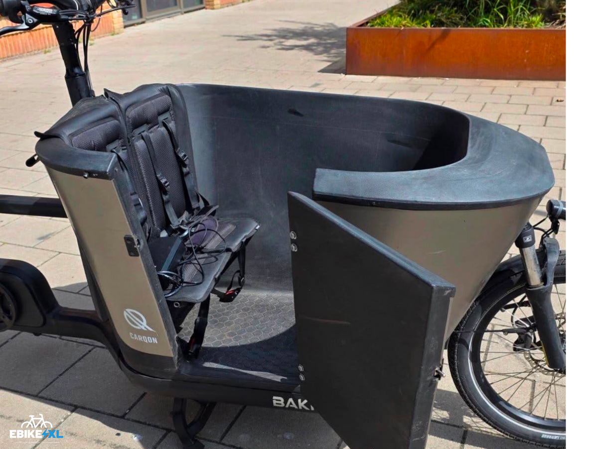Carqon Classic met kinderdeur Bosch Cargo Line Middenmotor 500Wh Belt-Drive | Tweedehands | 1 jaar garantie | Prijs vanaf