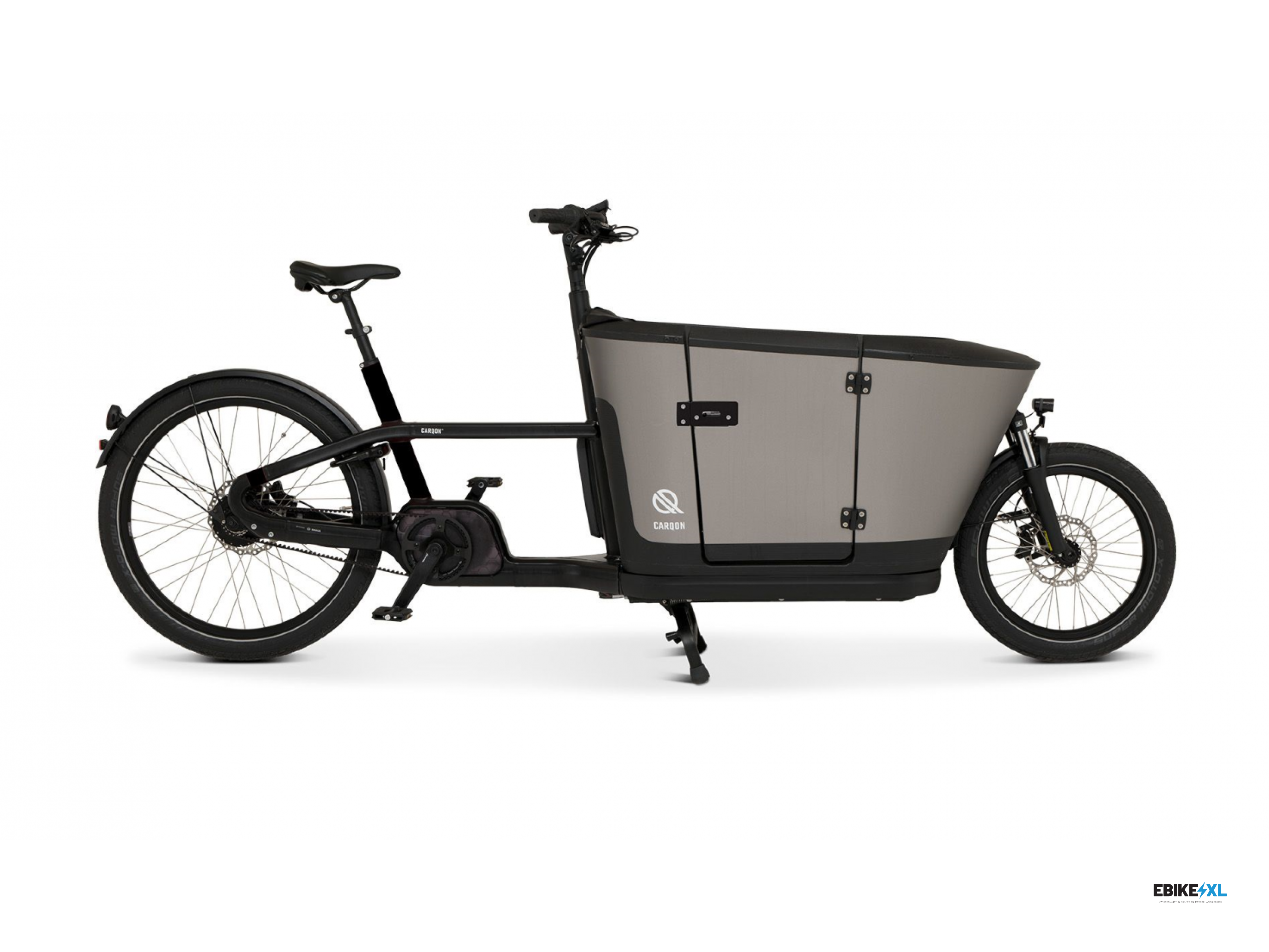 DEMO Carqon Classic met kinderdeur Bosch Cargo Line Middenmotor 500Wh Belt-Drive | 2 jaar garantie | Prijs vanaf