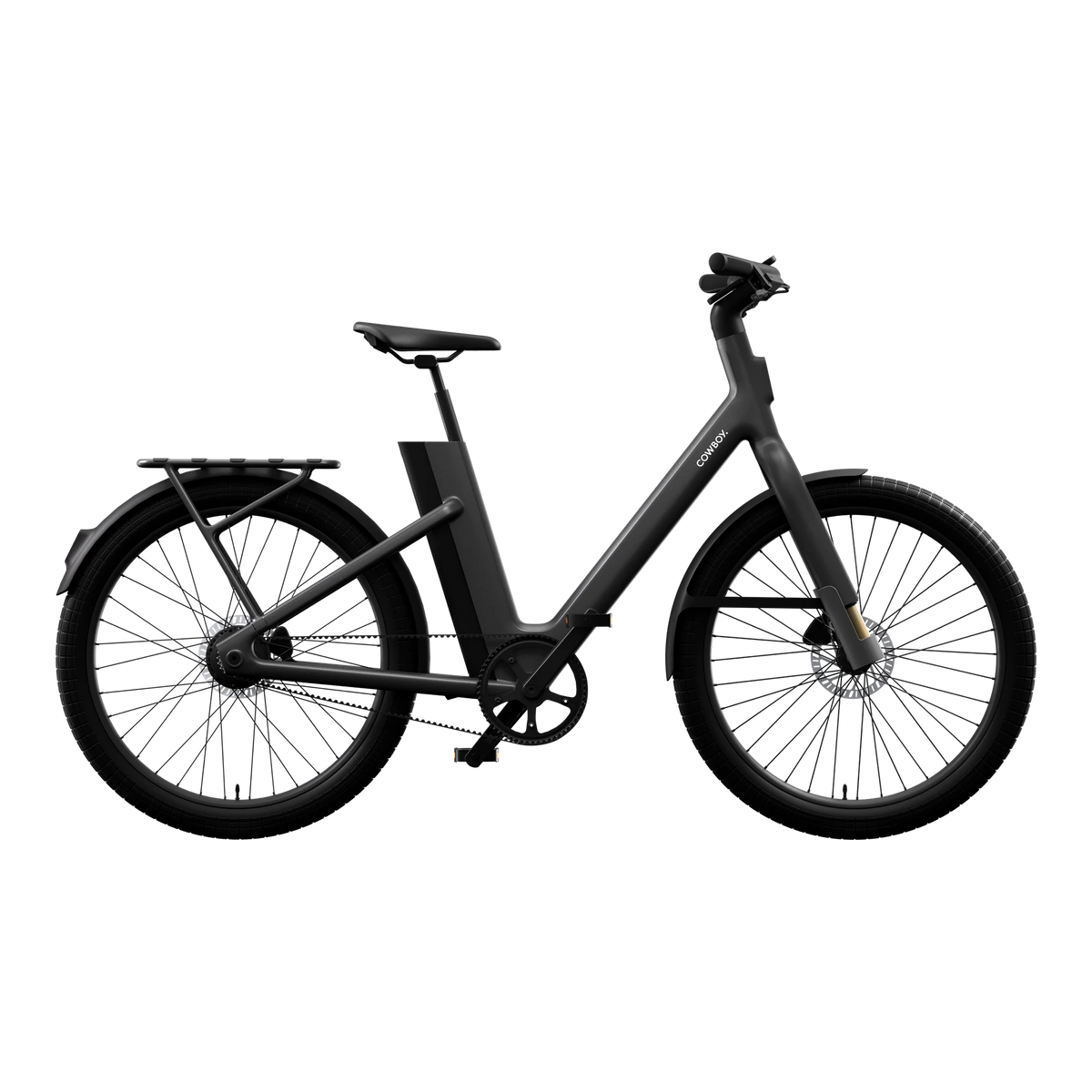 Cowboy Cross ST met Belt-Drive, elektrische fiets, zijaanzicht