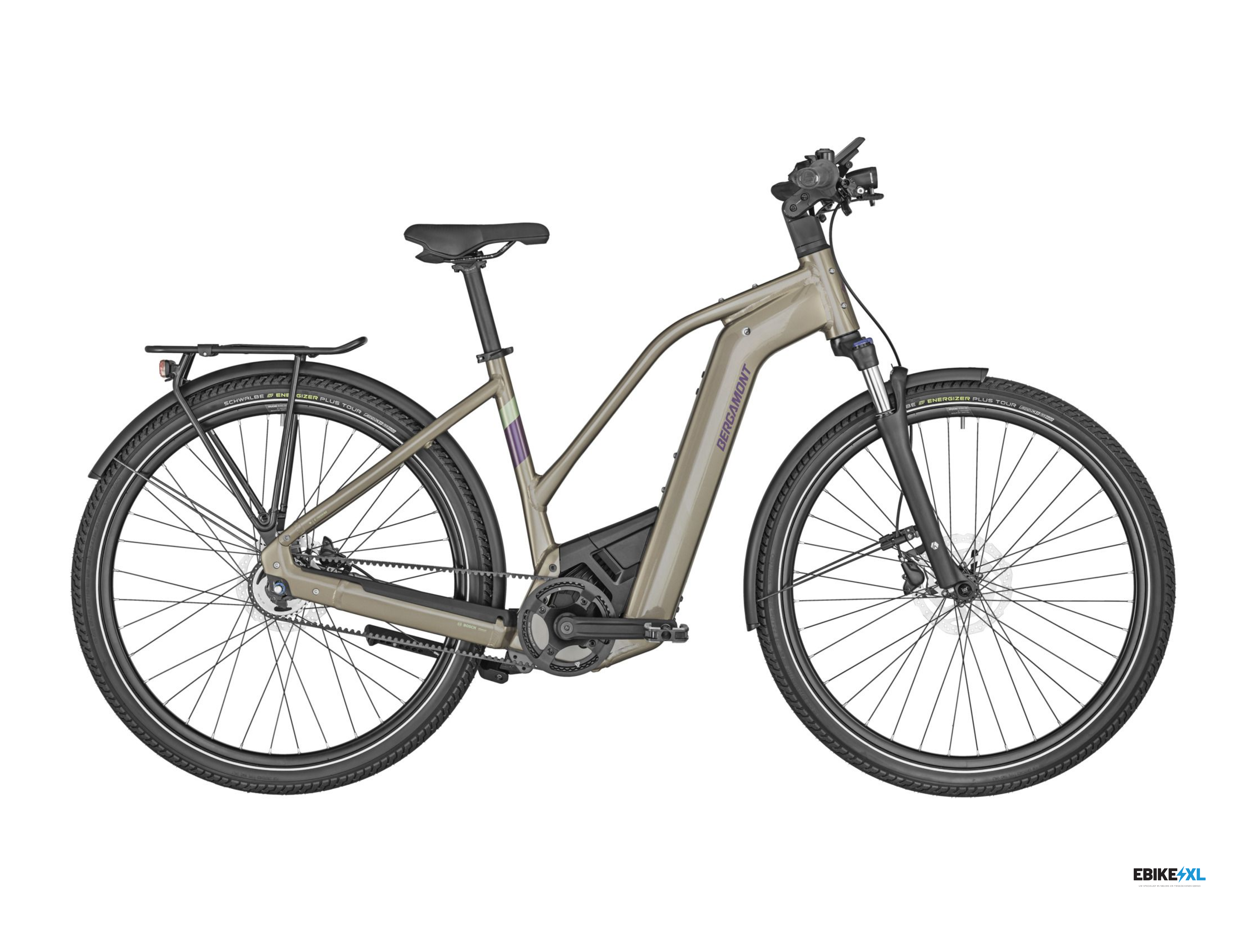 NIEUW Bergamont e-Horizon Elite 7 Belt Bosch Performance Line CX Middenmotor 750Wh Belt-Drive Smart System