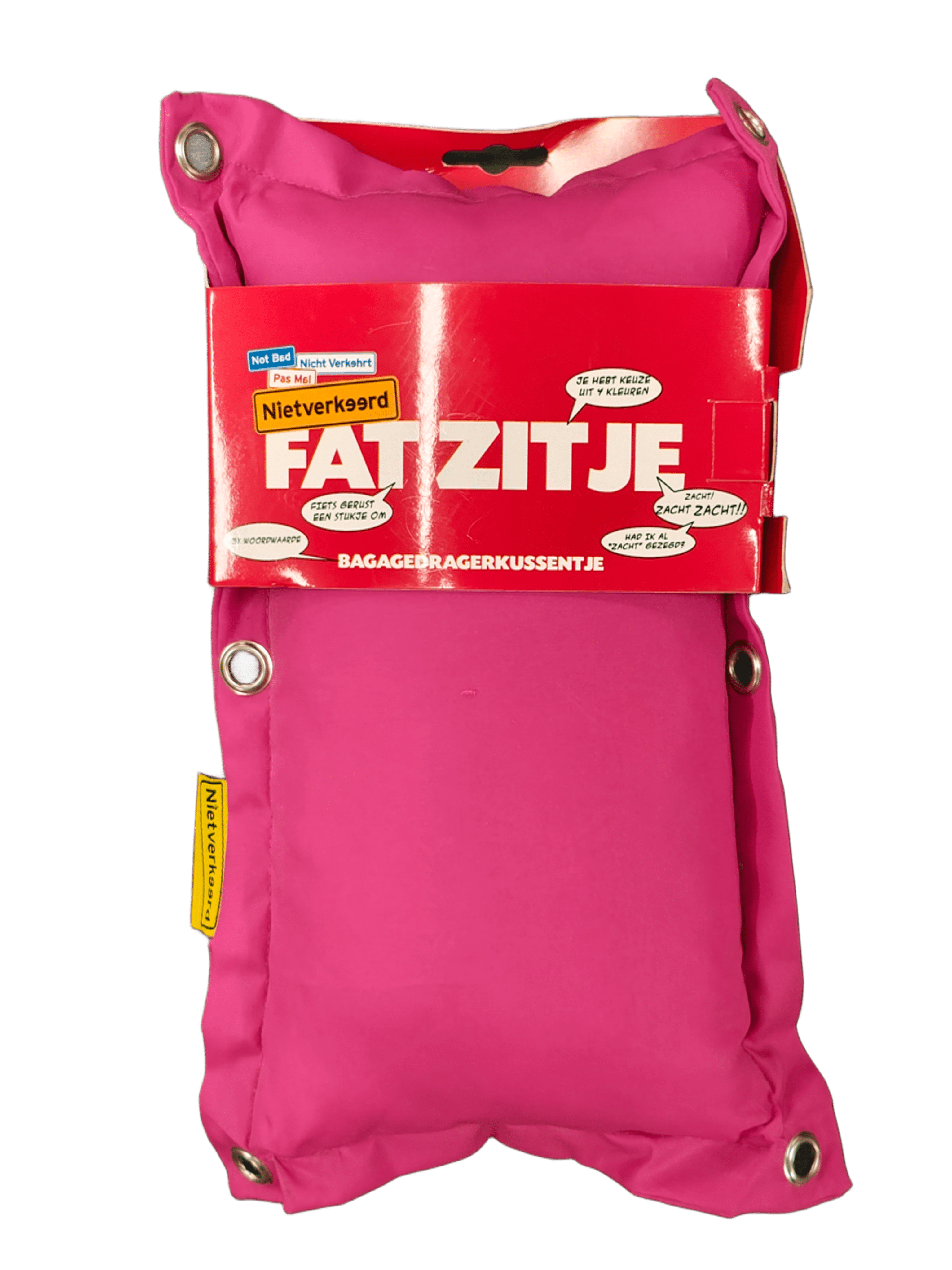 Bagagedragerkussen Niet Verkeerd FAT Zitje Roze