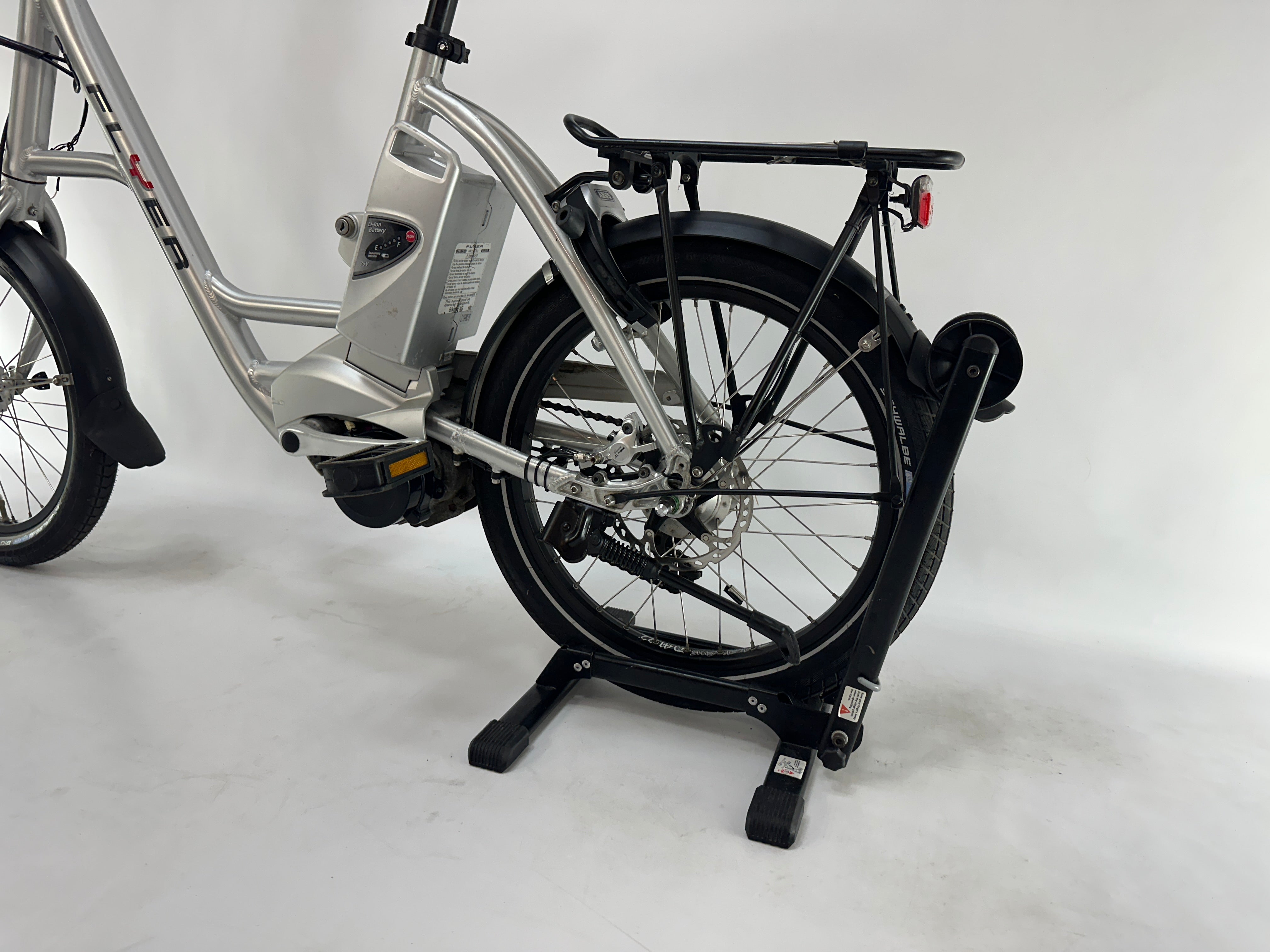 Flyer Compact Fiets Zilver 20