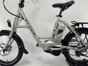 Flyer Compact Fiets Zilver 20