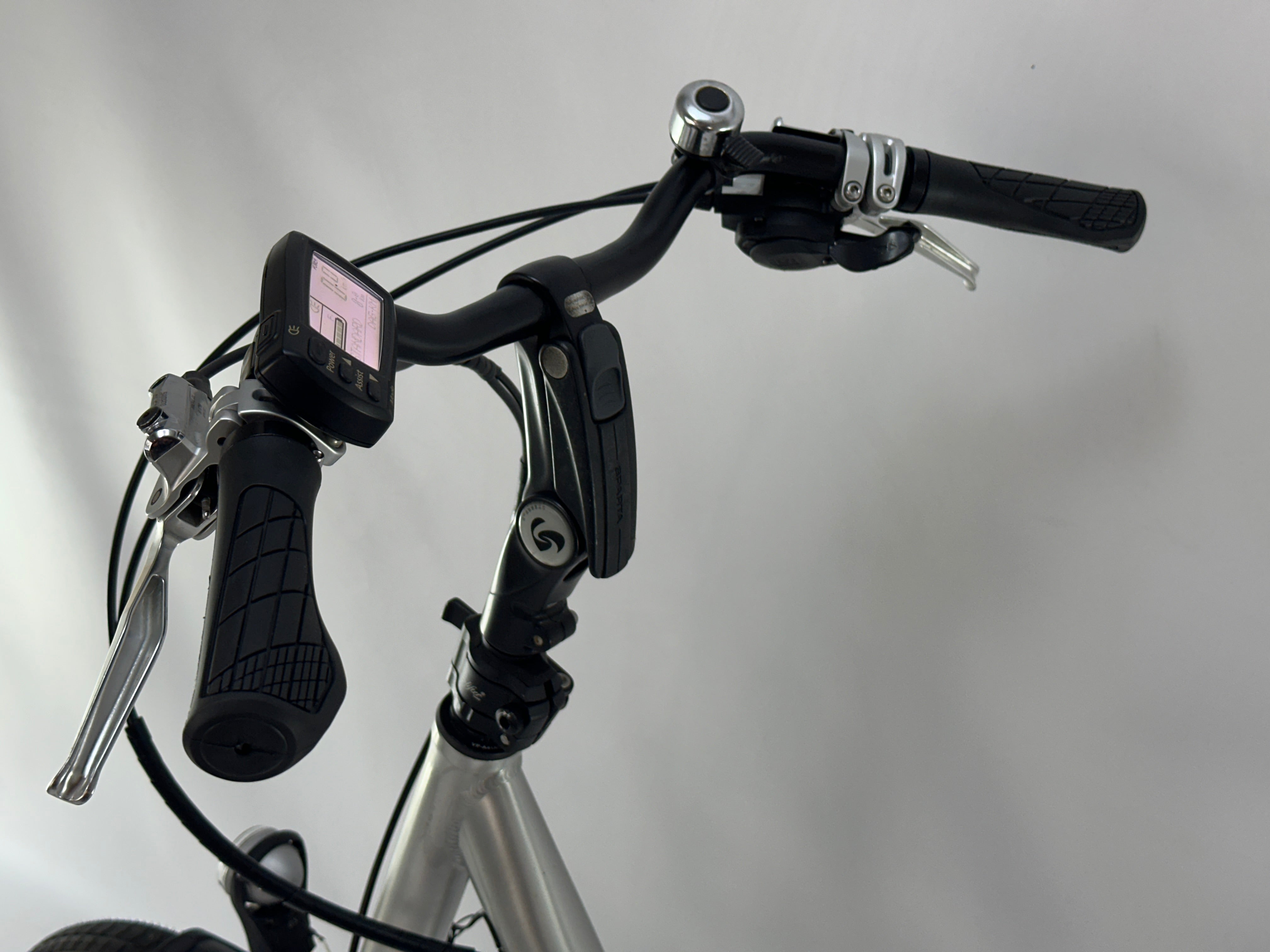 Flyer Compact Fiets Zilver 20