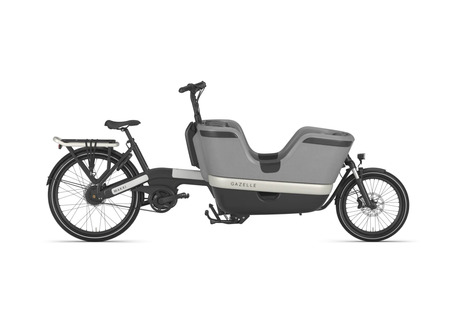 Gazelle Makki  Load Bosch Middenmotor 500Wh Belt-Drive | Tweedehands | met 1 of 2 jaar garantie vanaf