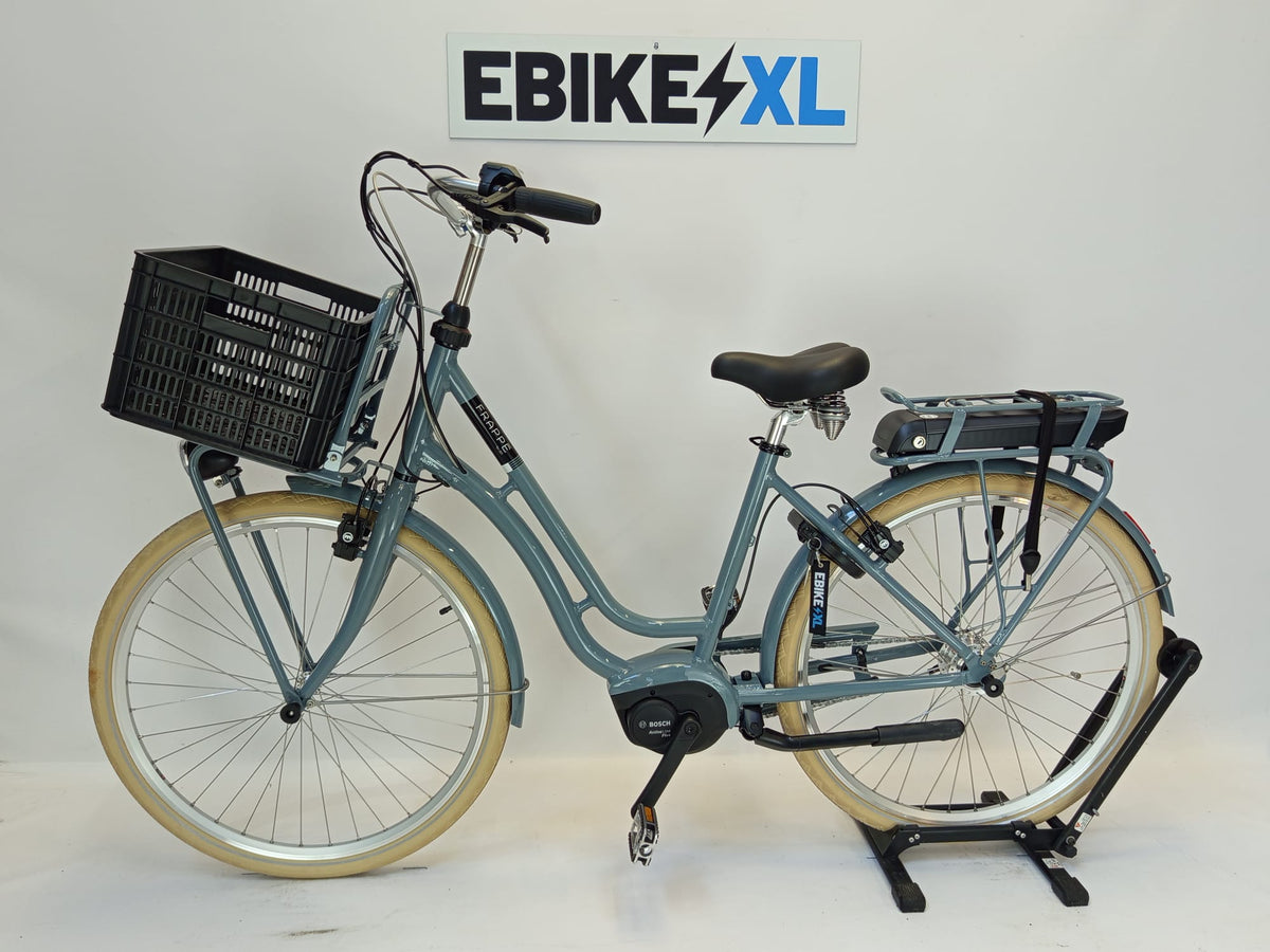 NIEUW! Frappé e-City Comfort Bosch Active Line Plus Middenmotor Transportfiets