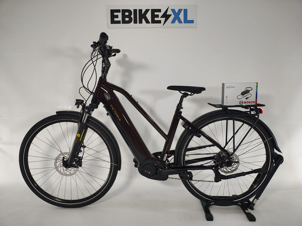Victoria e-Trekking 12.8 Bosch Performance Line CX Middenmotor 625Wh, elektrische fiets, zijaanzicht