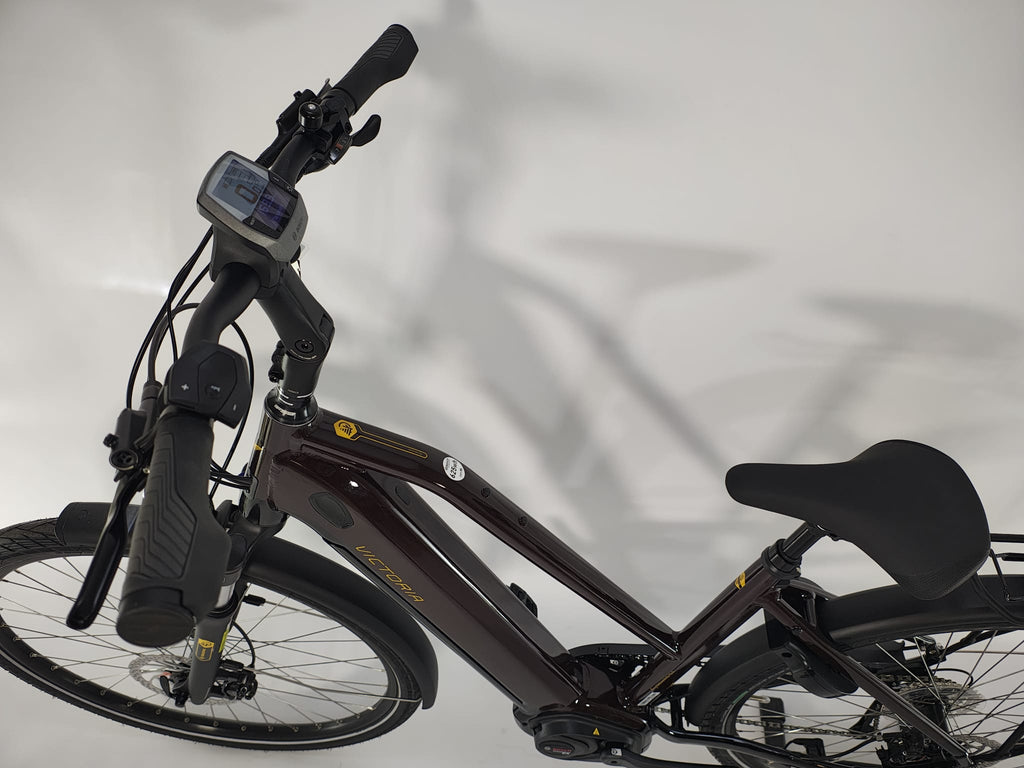Victoria e-Trekking 12.8 Bosch Performance Line CX Middenmotor 625Wh, achterwiel en cassette