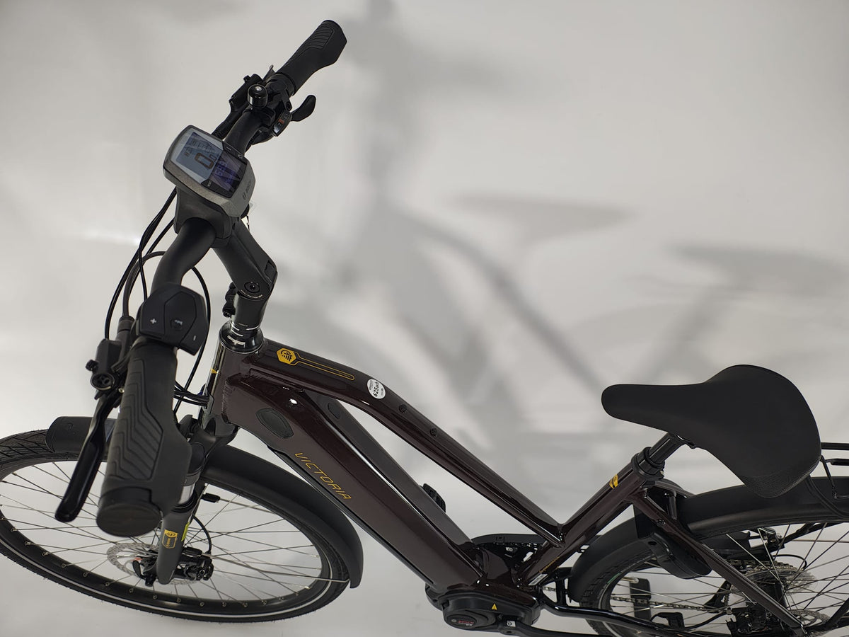 Victoria e-Trekking 12.8 Bosch Performance Line CX Middenmotor 625Wh, achterwiel en cassette