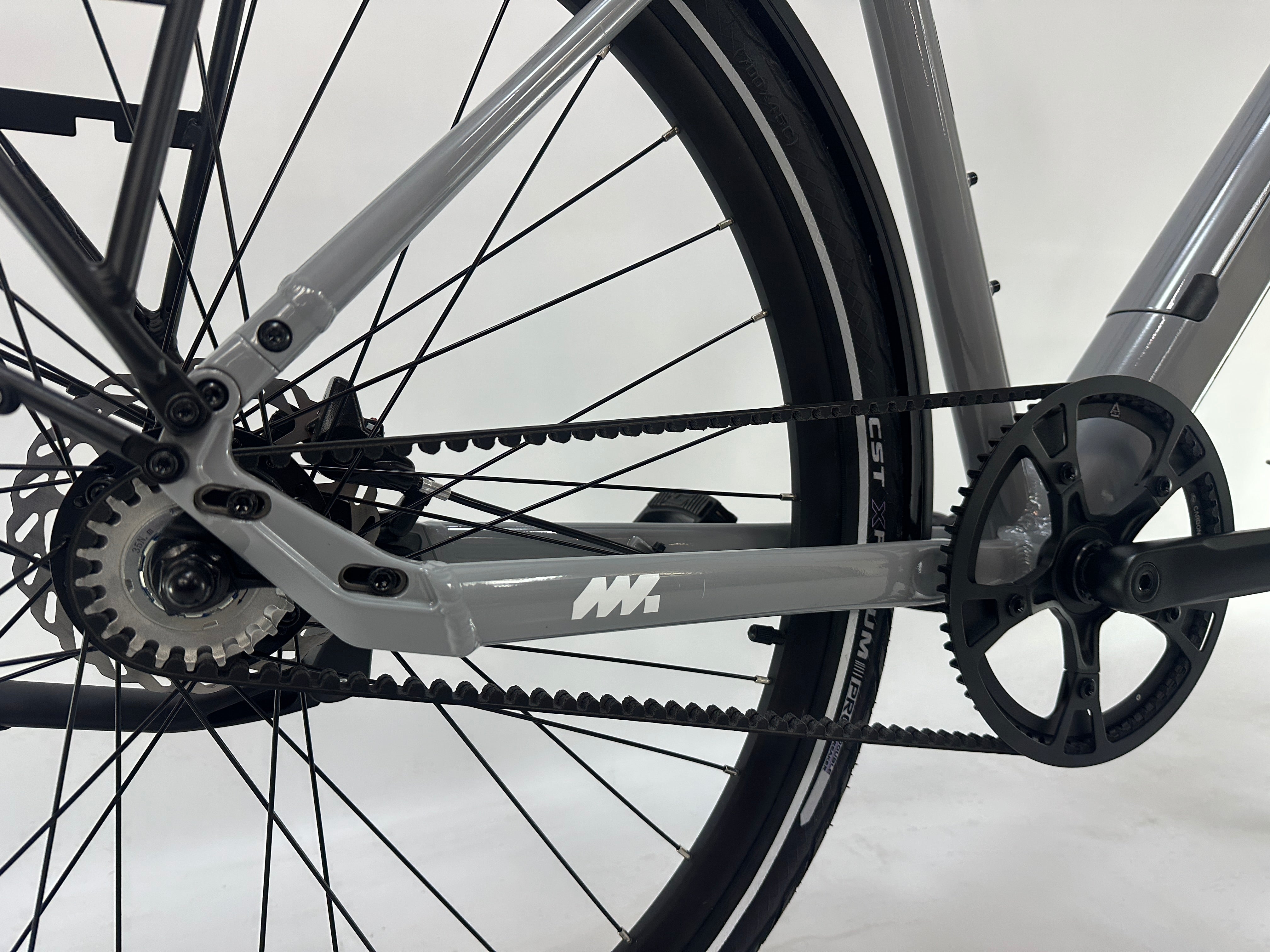 NIEUW! Mokwheel Flint Pro - Grijs - elektrische herenfiets