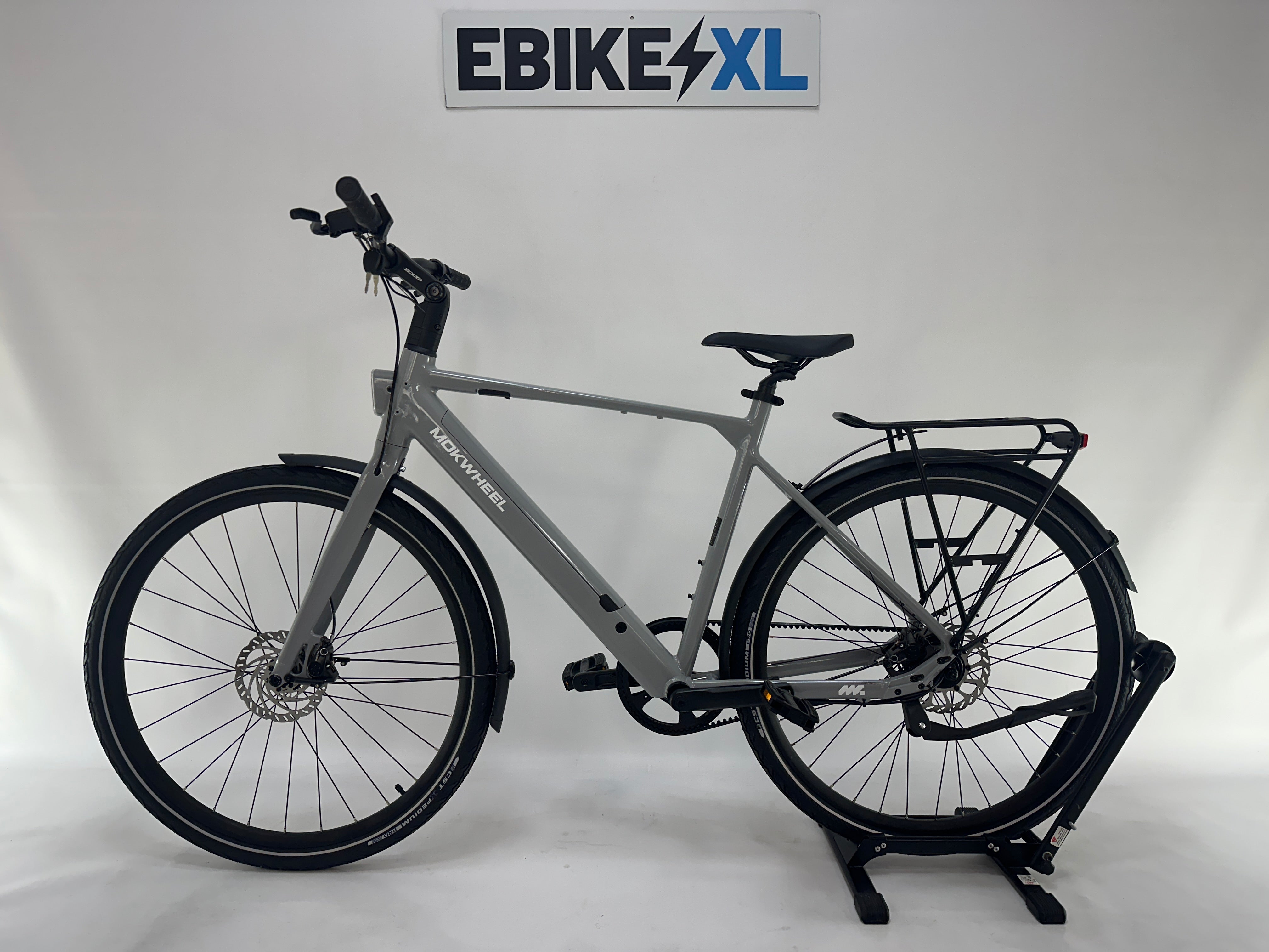 NIEUW! Mokwheel Flint Pro - Grijs - elektrische herenfiets