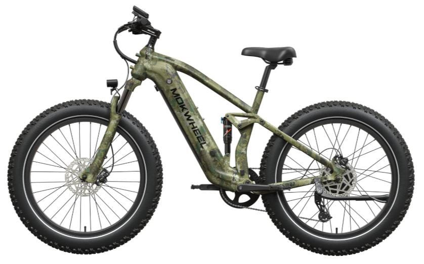 NIEUW! Mokwheel Obsidian EMTB Full Supension Fat Tire 4.0