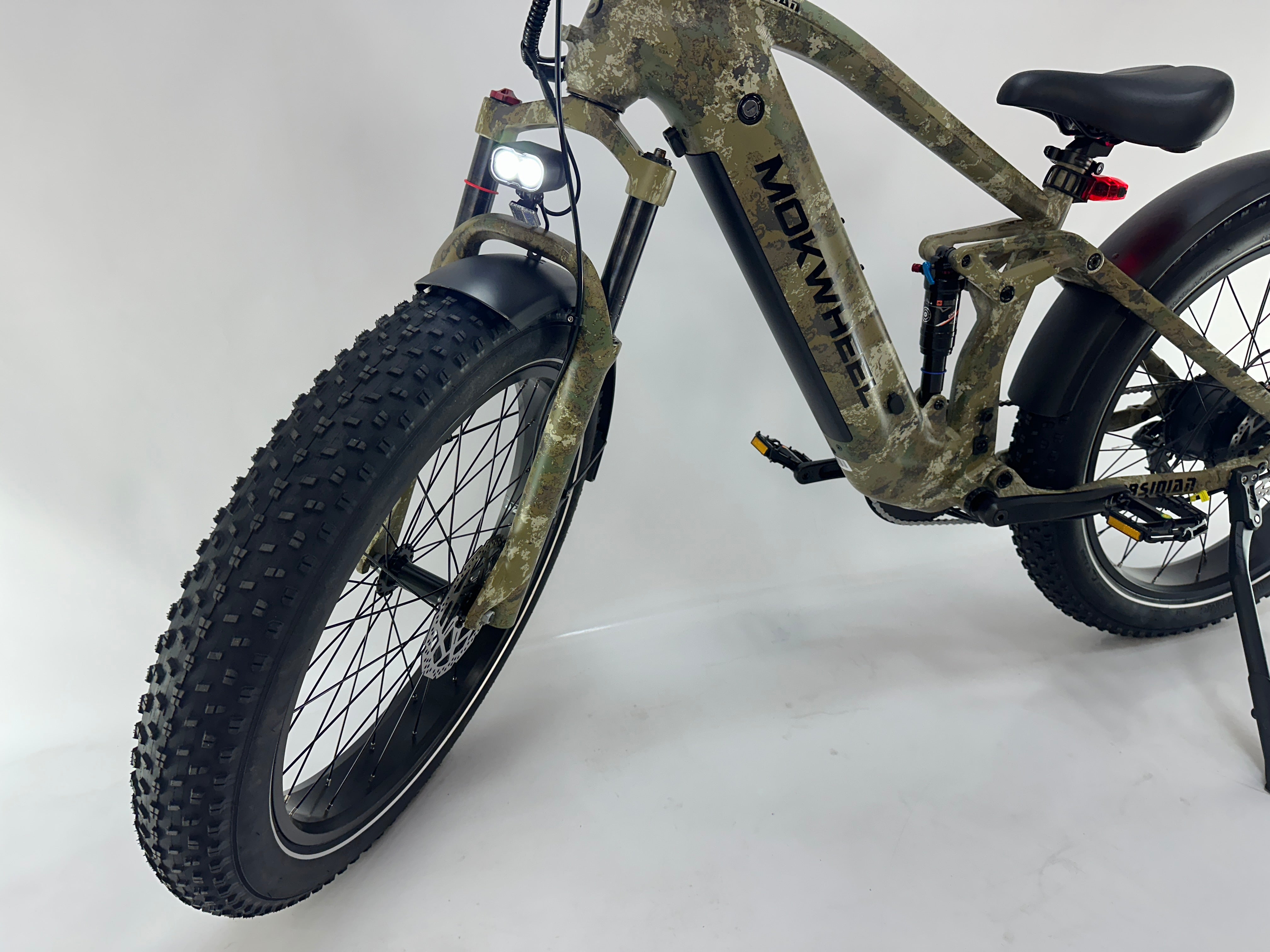NIEUW! Mokwheel Obsidian EMTB Full Supension Fat Tire 4.0
