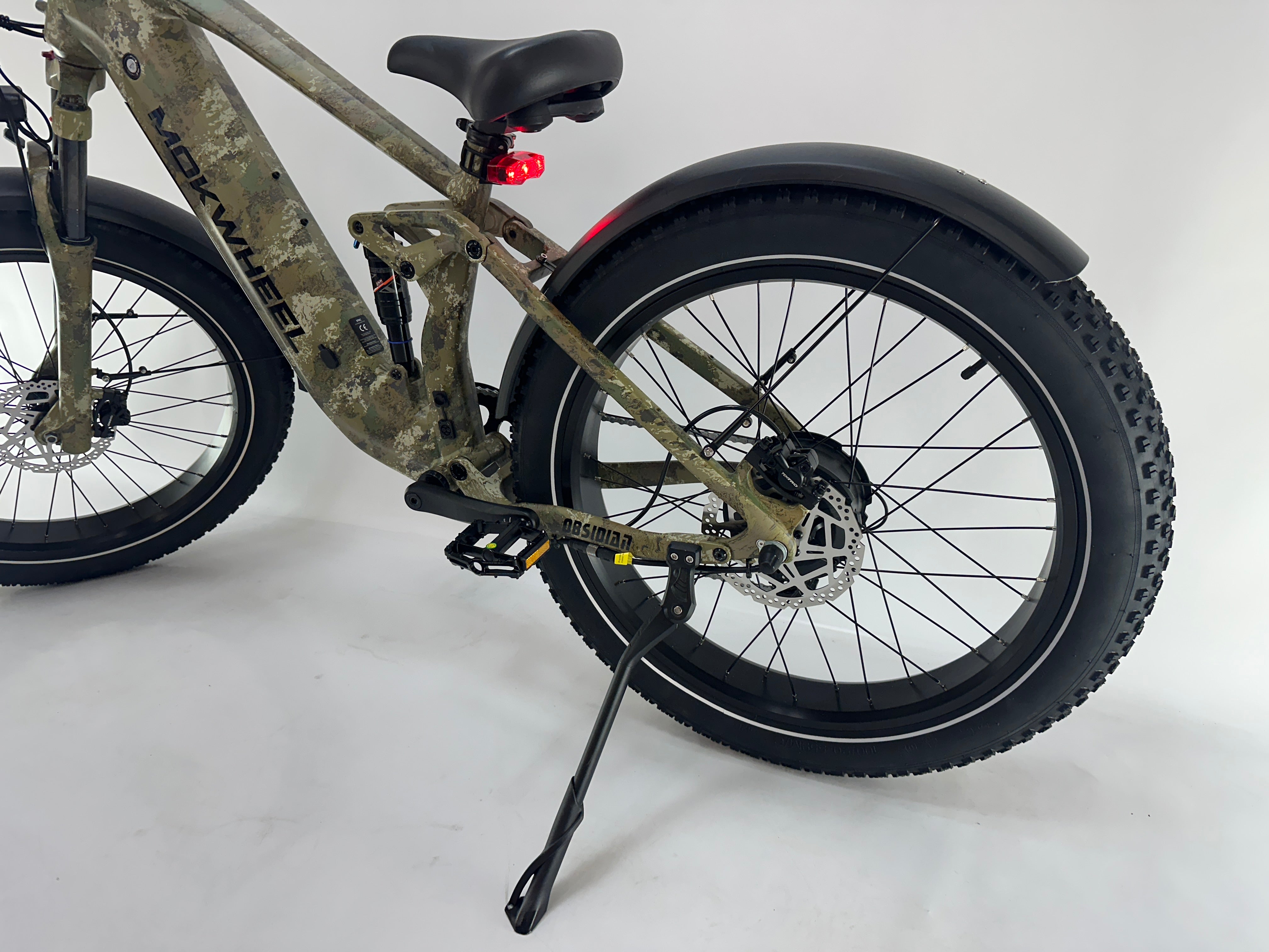 NIEUW! Mokwheel Obsidian EMTB Full Supension Fat Tire 4.0