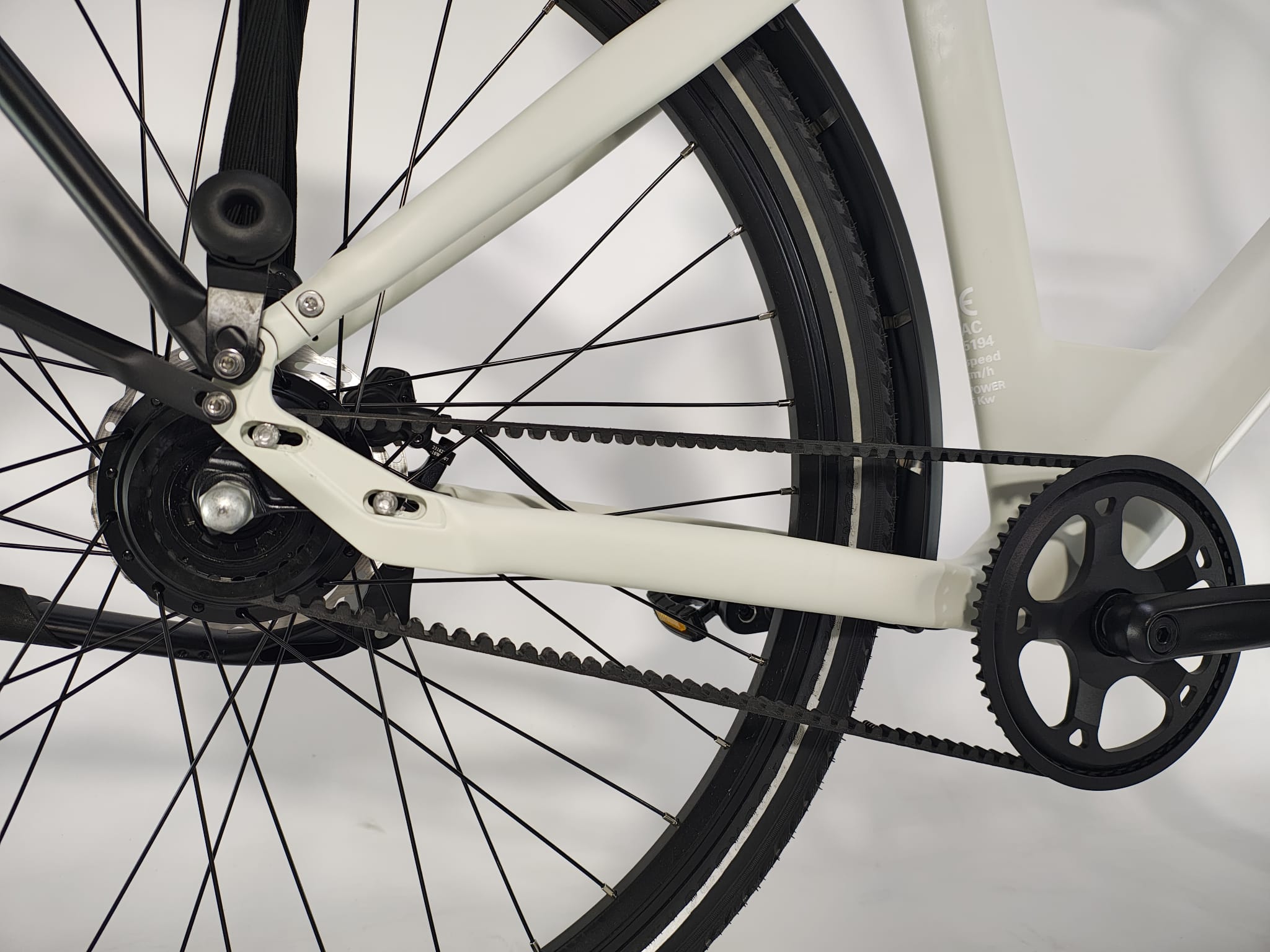 NIEUW! Monaco BYD met Belt-Drive! Wit