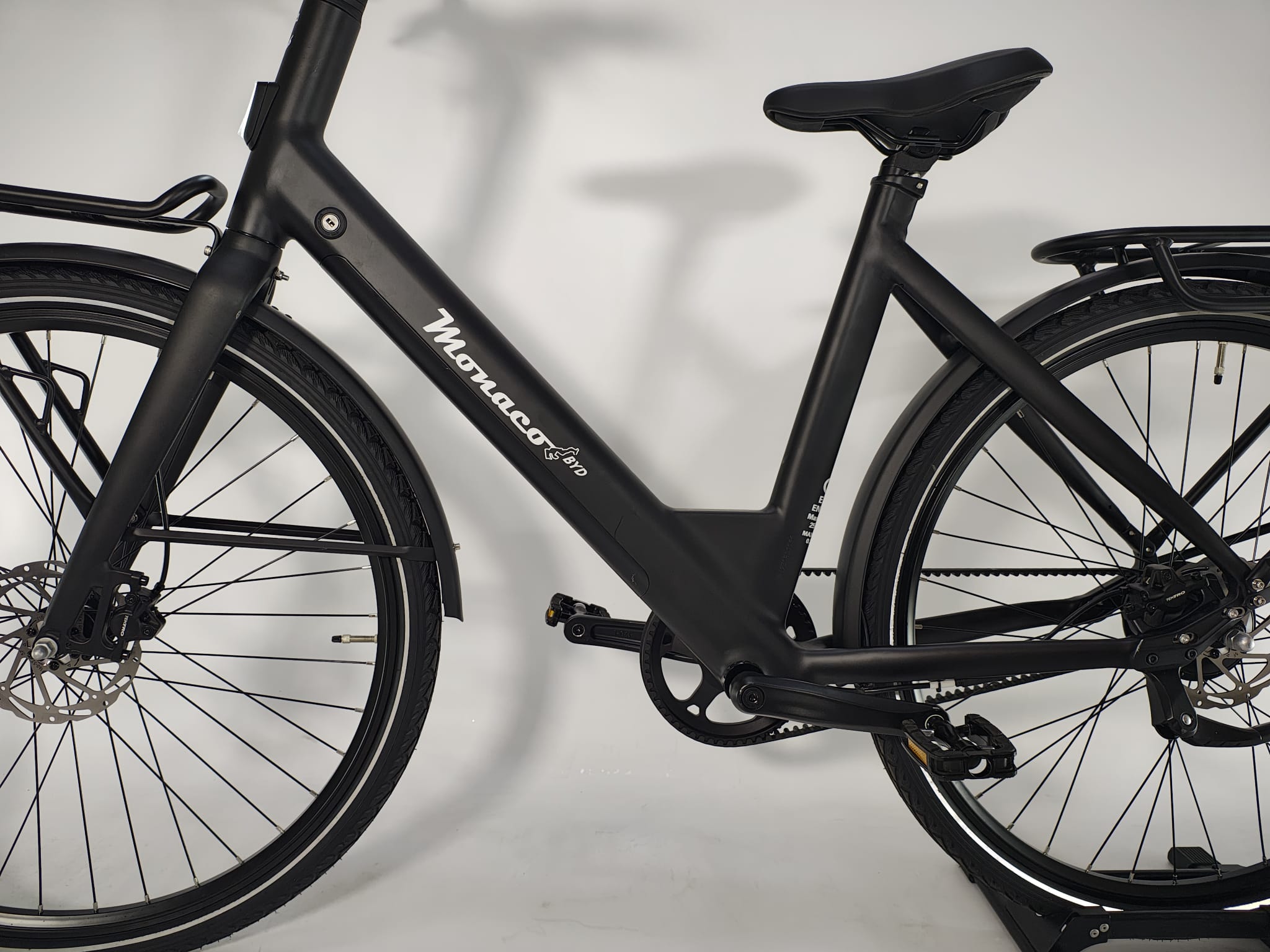 NIEUW! Monaco BYD met Belt-Drive! Zwart